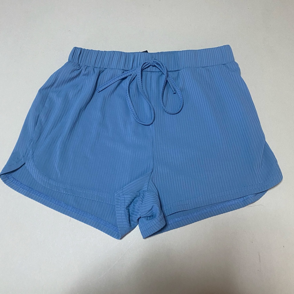 SHEIN Blue Athletic Shorts for Women